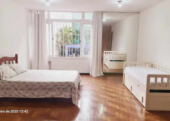 Apartamento espaçoso e completo no Centro do Rio, perto do metro Rio de Janeiro